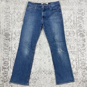 VTG Gap Bootcut Jeans Womens Y2K Blue Denim Stretch Size 12 Regular